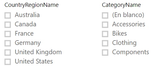 ALLSELECTED function. Example of use