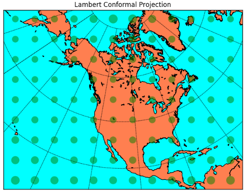 Lambert Conformal Projection