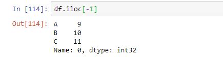 Selección de datos en DataFrames: Uso del método iloc