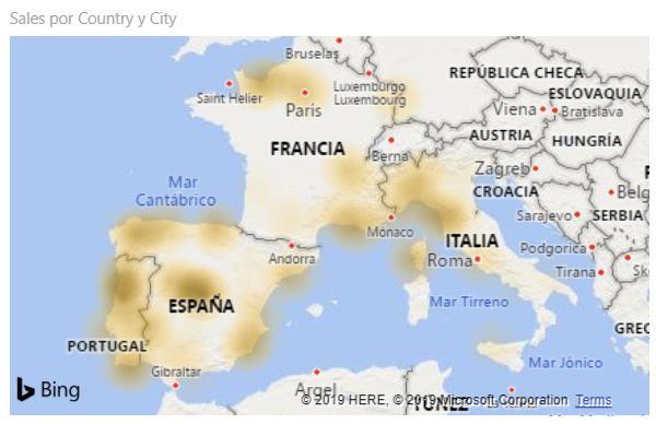 Map - Mapa térmico