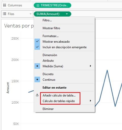 Herramientas de cálculo de tablas