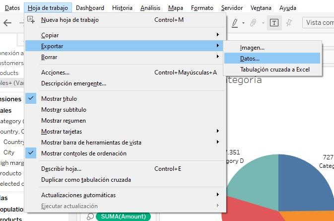 Exportación a formato Microsoft Access