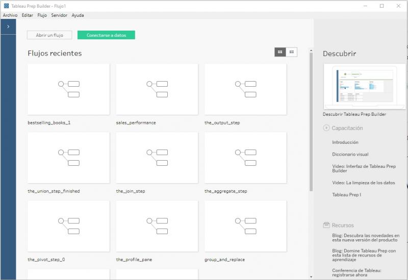 tableau builder