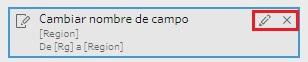 Opciones de un cambio