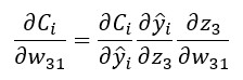 Cálculo de la derivada de la función de error