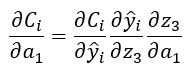 Cálculo de la derivada de la función de error