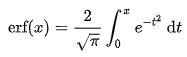 Función error de Gauss