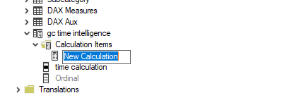 Creación de elementos calculados