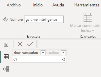 Creación de elementos calculados