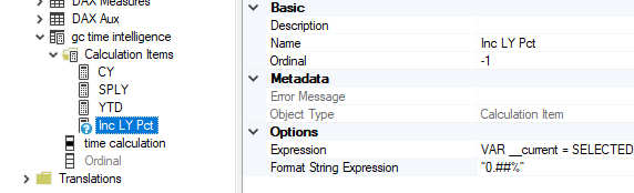 Campo &quot;Format String Expression&quot;
