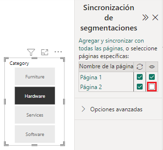 Sincronización sin visibilidad