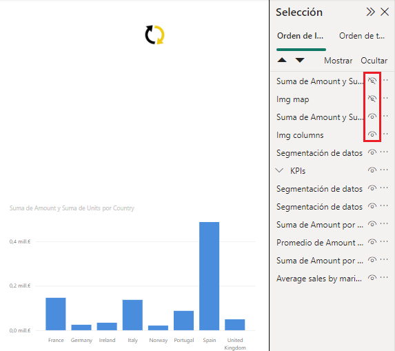 Configuración del segundo marcador