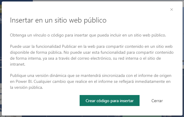 Publicar en la web (público)