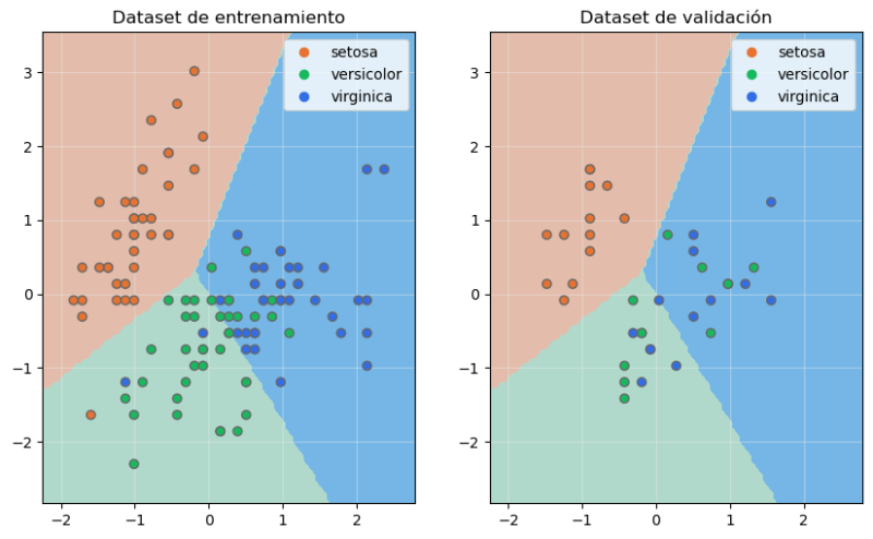 Entrenamiento y validación del modelo