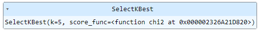 SelectKBest